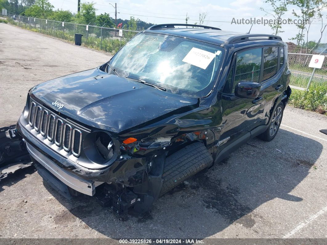 2017 Jeep Renegade Latitude Fwd Black vin: ZACCJABB5HPG14661