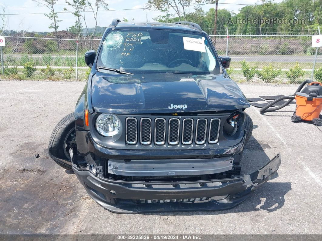 2017 Jeep Renegade Latitude Fwd Черный vin: ZACCJABB5HPG14661