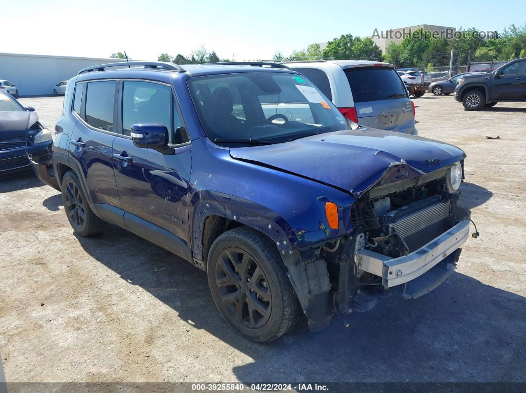 2018 Jeep Renegade Altitude Fwd Blue vin: ZACCJABB5JPH17875