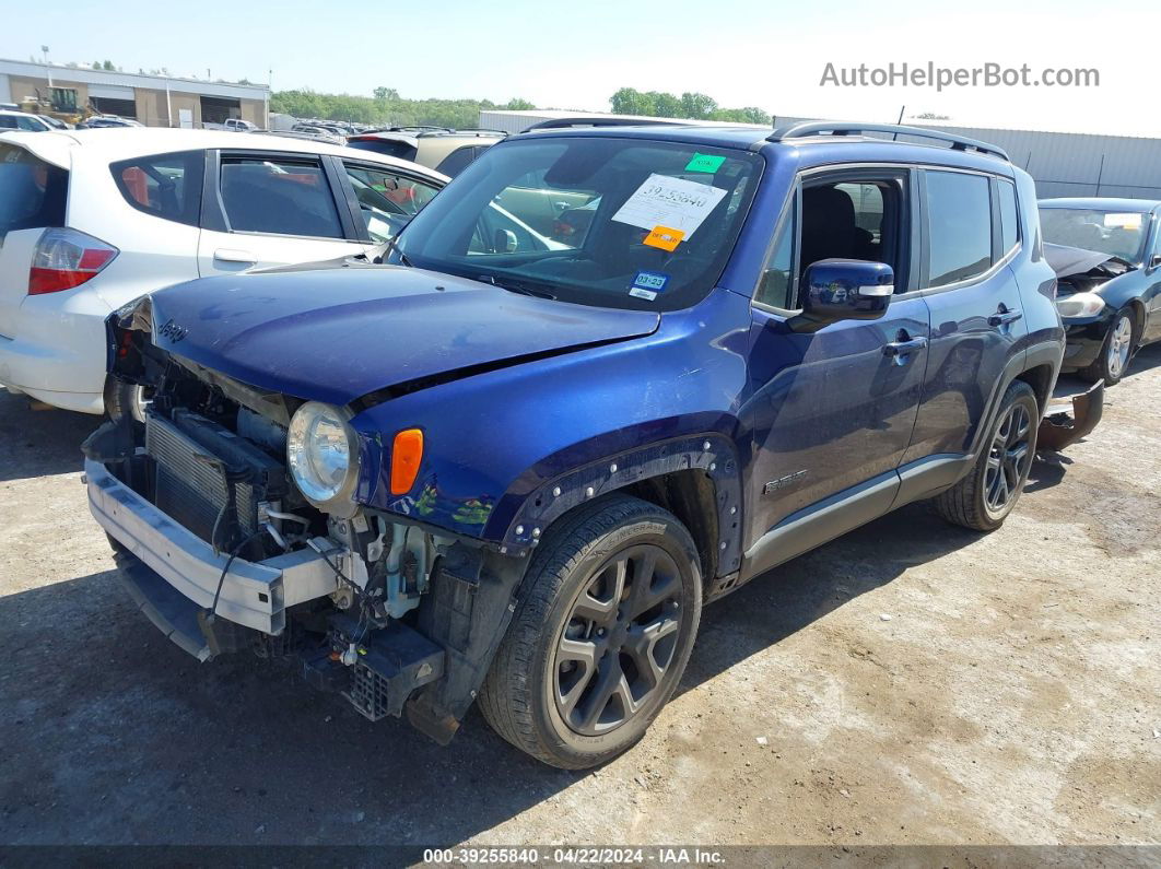 2018 Jeep Renegade Altitude Fwd Синий vin: ZACCJABB5JPH17875