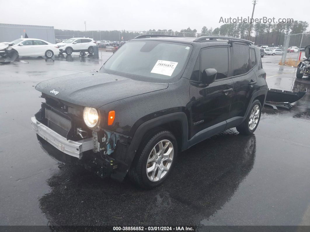 2018 Jeep Renegade Latitude Fwd Black vin: ZACCJABB5JPH70530