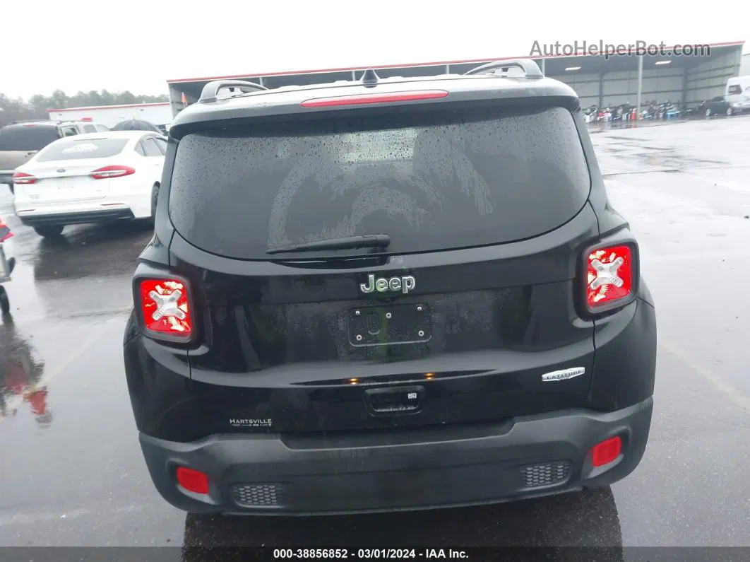 2018 Jeep Renegade Latitude Fwd Black vin: ZACCJABB5JPH70530