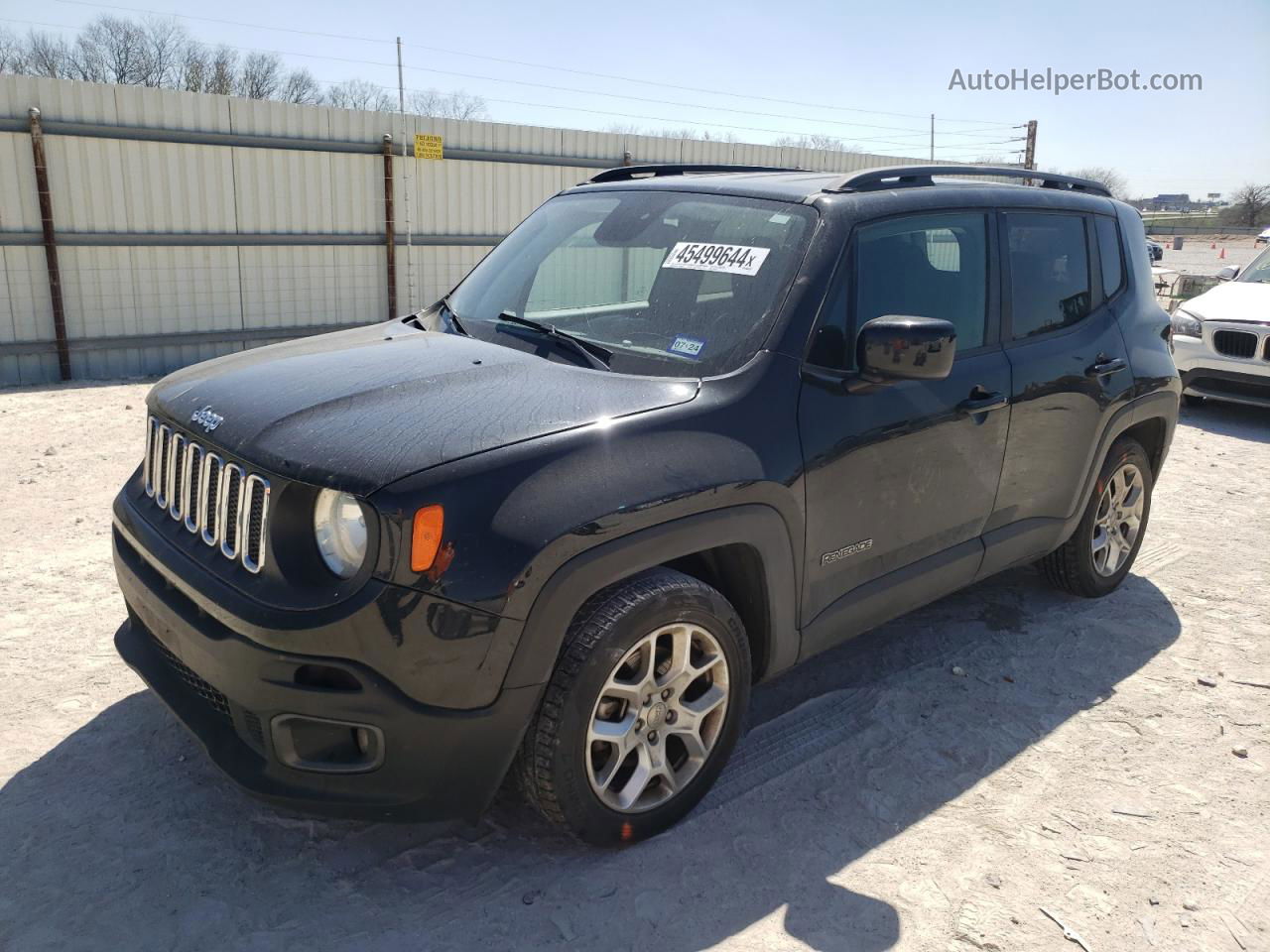 2018 Jeep Renegade Latitude Черный vin: ZACCJABB5JPH70544