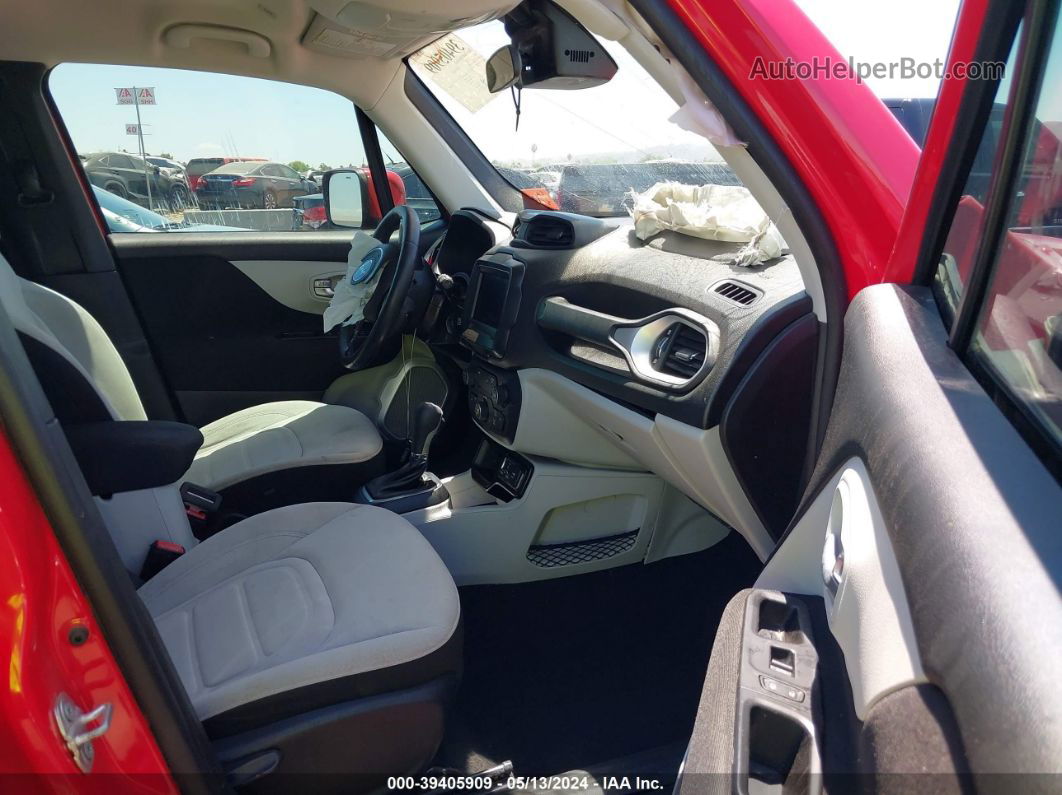 2018 Jeep Renegade Latitude Fwd Red vin: ZACCJABB5JPJ24546