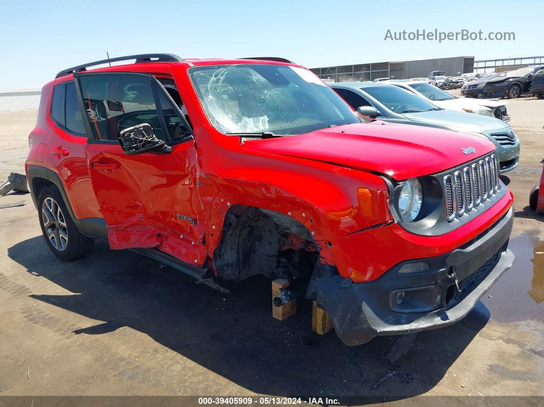 2018 Jeep Renegade Latitude Fwd Red vin: ZACCJABB5JPJ24546