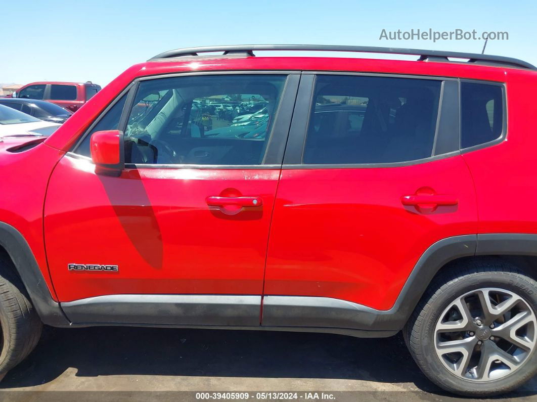 2018 Jeep Renegade Latitude Fwd Красный vin: ZACCJABB5JPJ24546