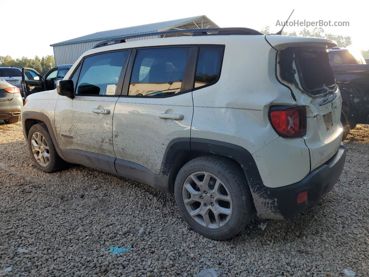 2017 Jeep Renegade Latitude White vin: ZACCJABB6HPF49013