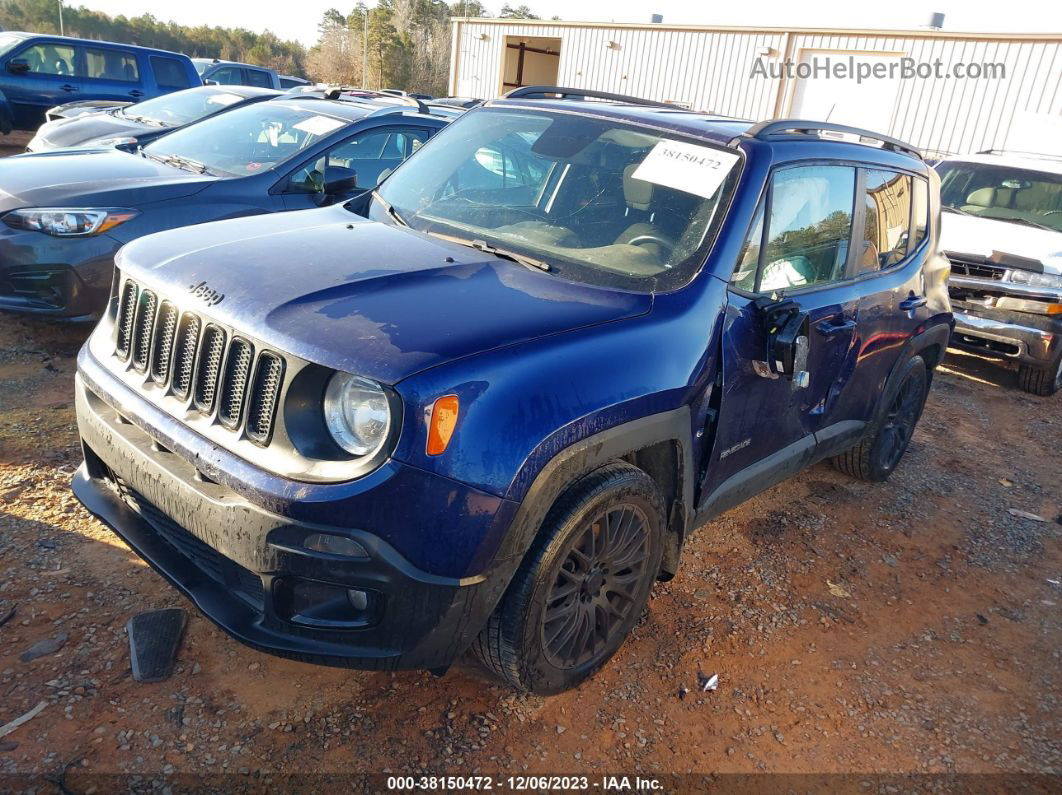 2017 Jeep Renegade Altitude Fwd Dark Blue vin: ZACCJABB6HPG29394