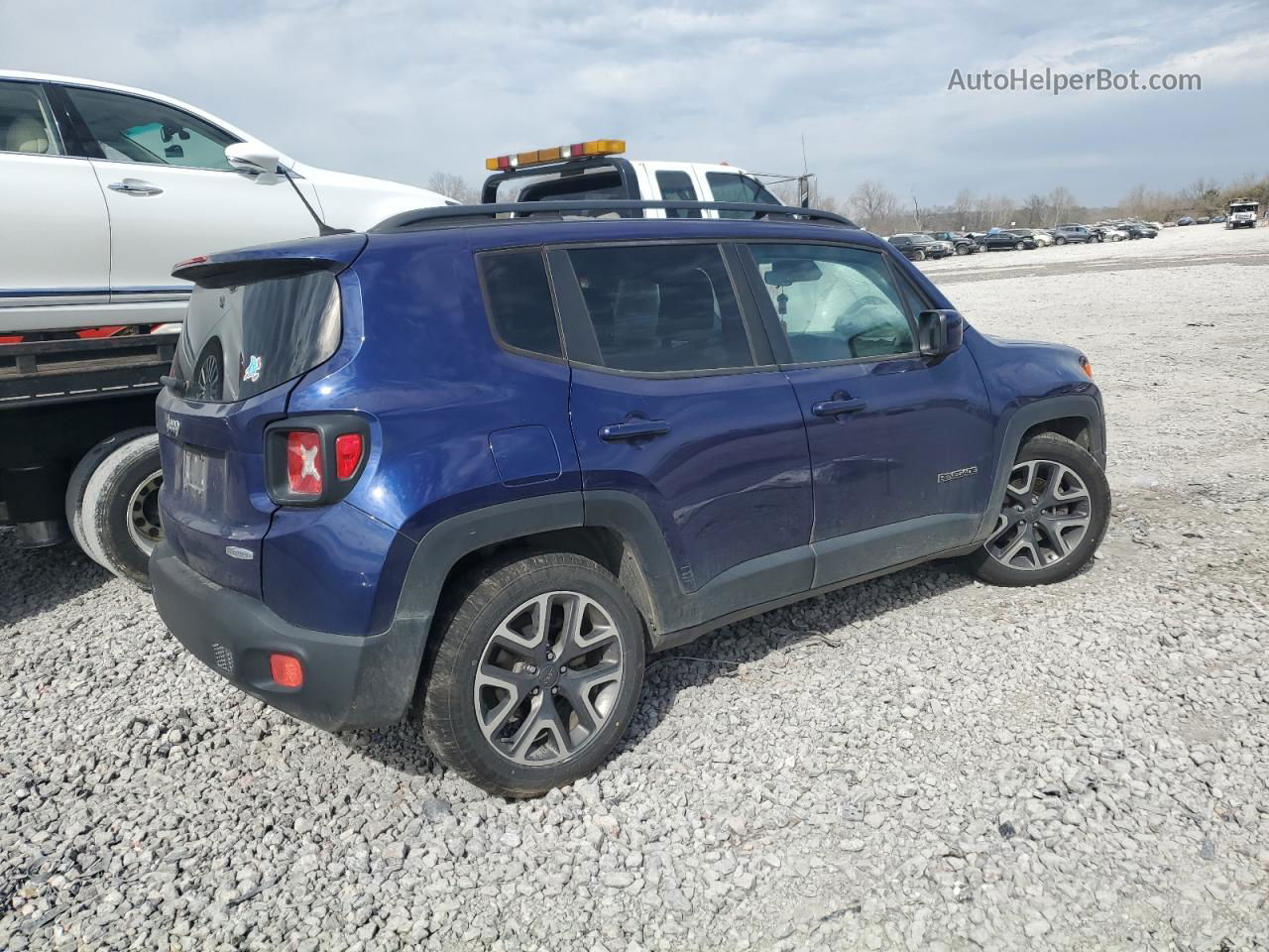 2017 Jeep Renegade Latitude Blue vin: ZACCJABB6HPG48740