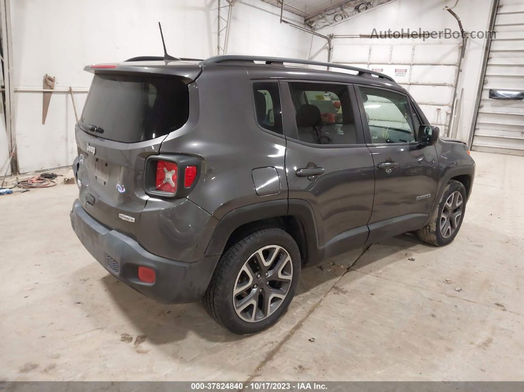 2018 Jeep Renegade Latitude Fwd Gray vin: ZACCJABB6JPG92422