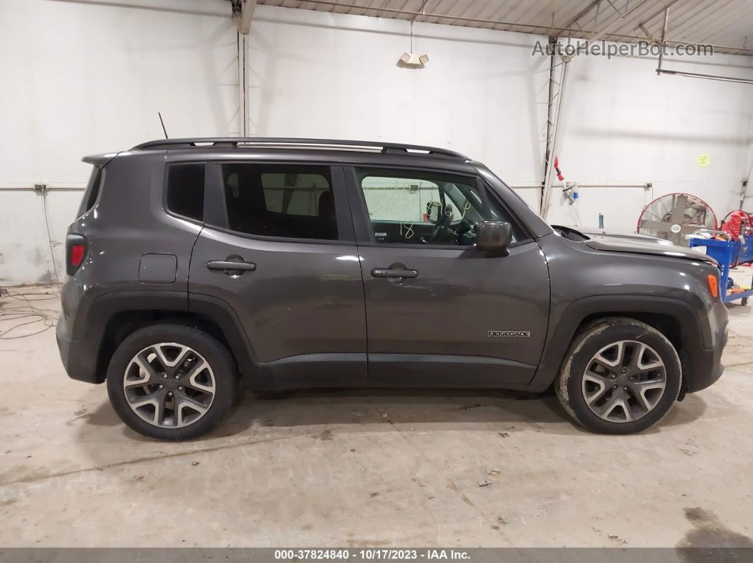 2018 Jeep Renegade Latitude Fwd Gray vin: ZACCJABB6JPG92422