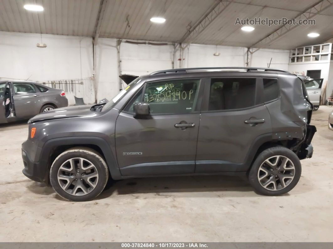 2018 Jeep Renegade Latitude Fwd Gray vin: ZACCJABB6JPG92422