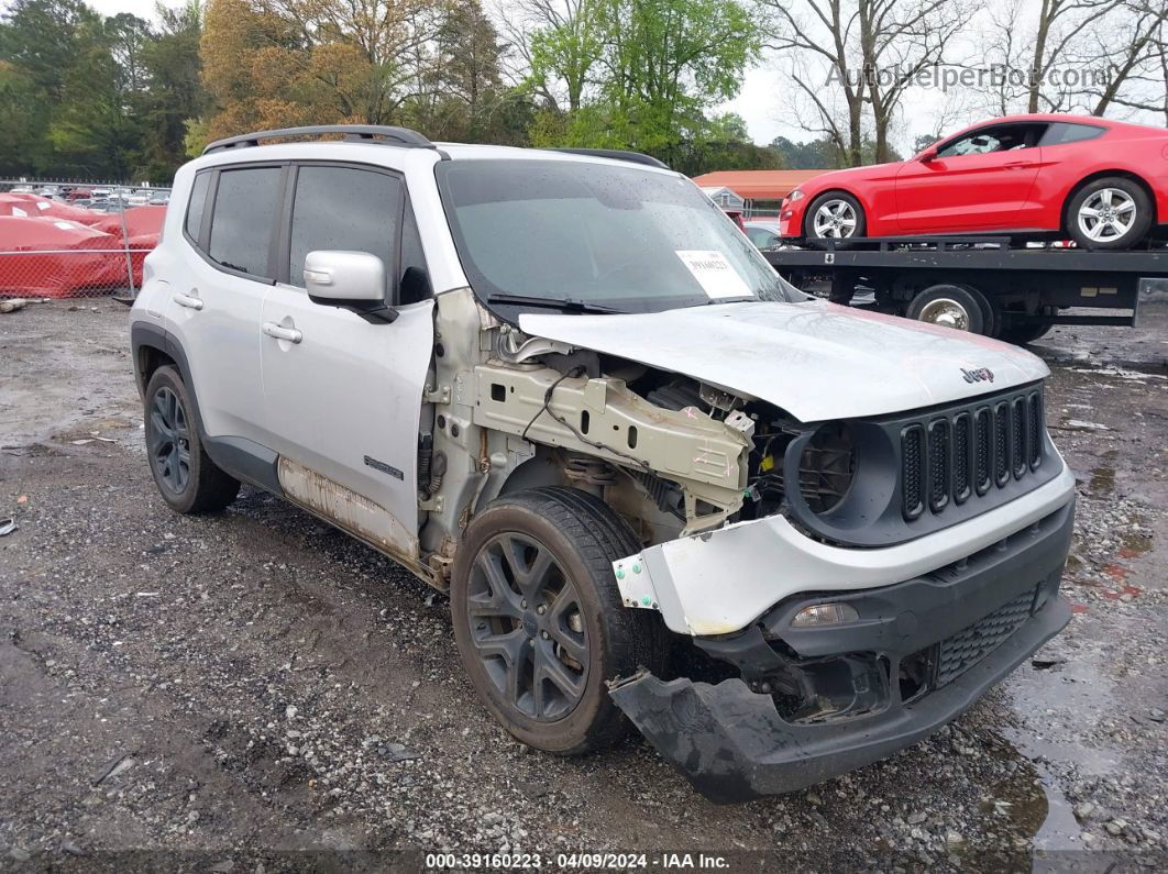 2018 Jeep Renegade Altitude Fwd Silver vin: ZACCJABB6JPH39643