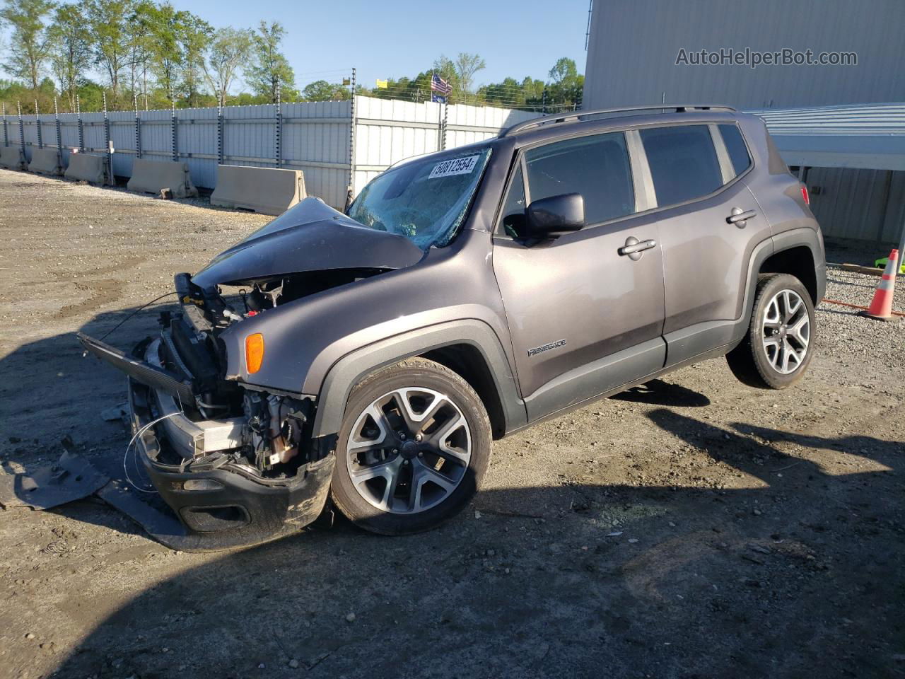 2018 Jeep Renegade Latitude Charcoal vin: ZACCJABB6JPH81679