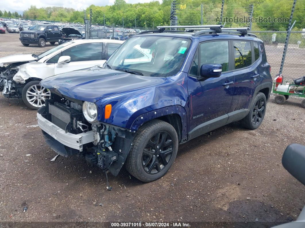 2018 Jeep Renegade Altitude Fwd Blue vin: ZACCJABB6JPH86817