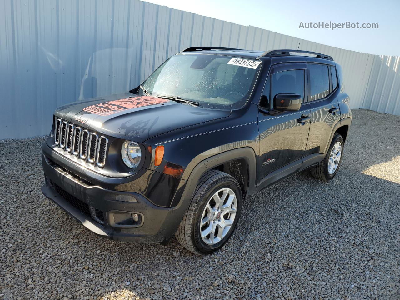 2018 Jeep Renegade Latitude Black vin: ZACCJABB6JPJ33532