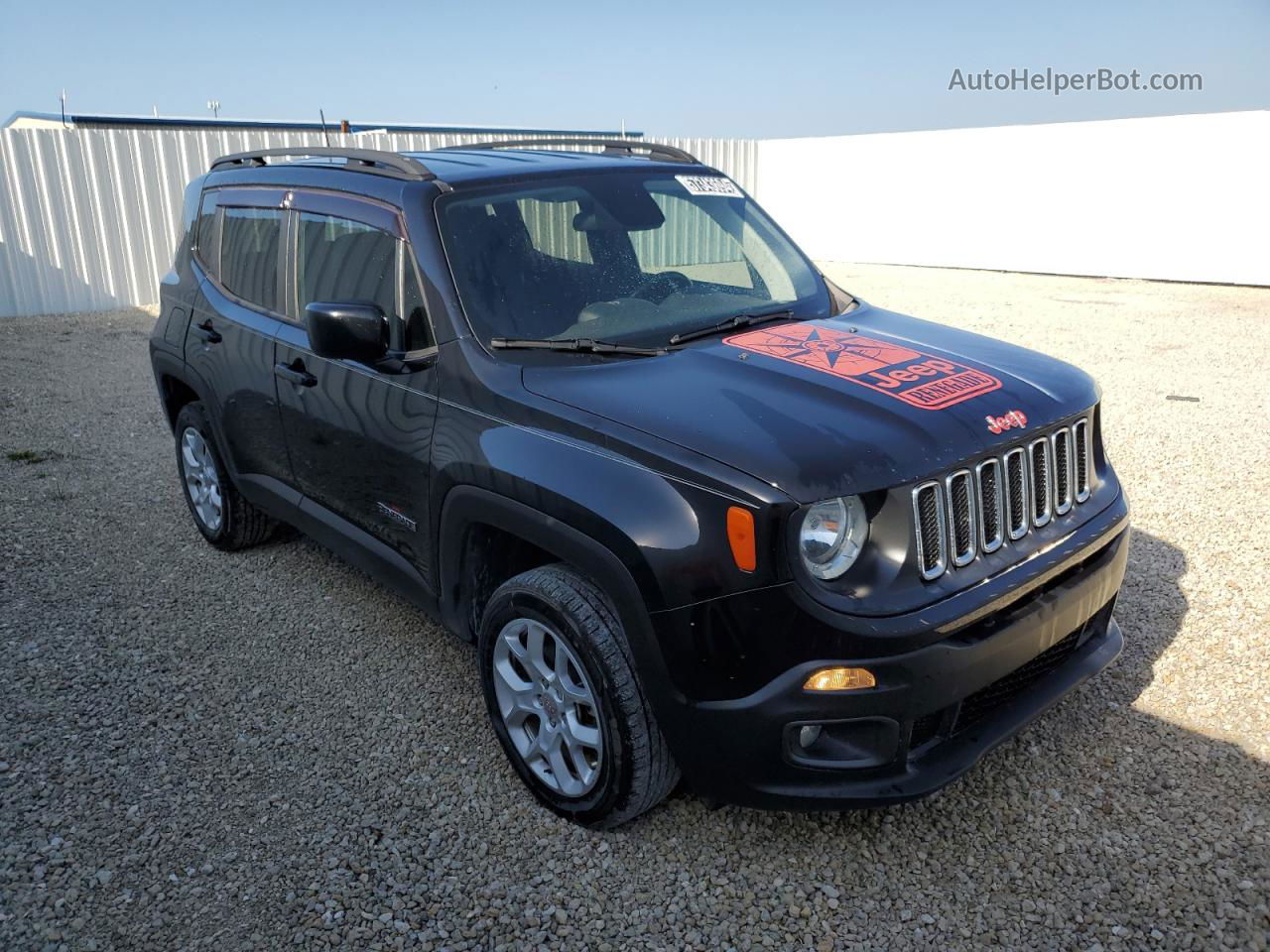 2018 Jeep Renegade Latitude Black vin: ZACCJABB6JPJ33532