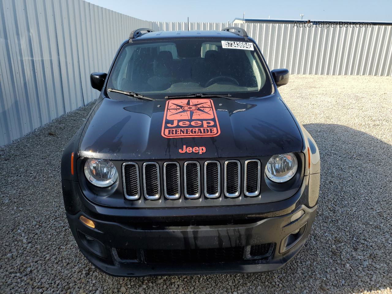 2018 Jeep Renegade Latitude Black vin: ZACCJABB6JPJ33532