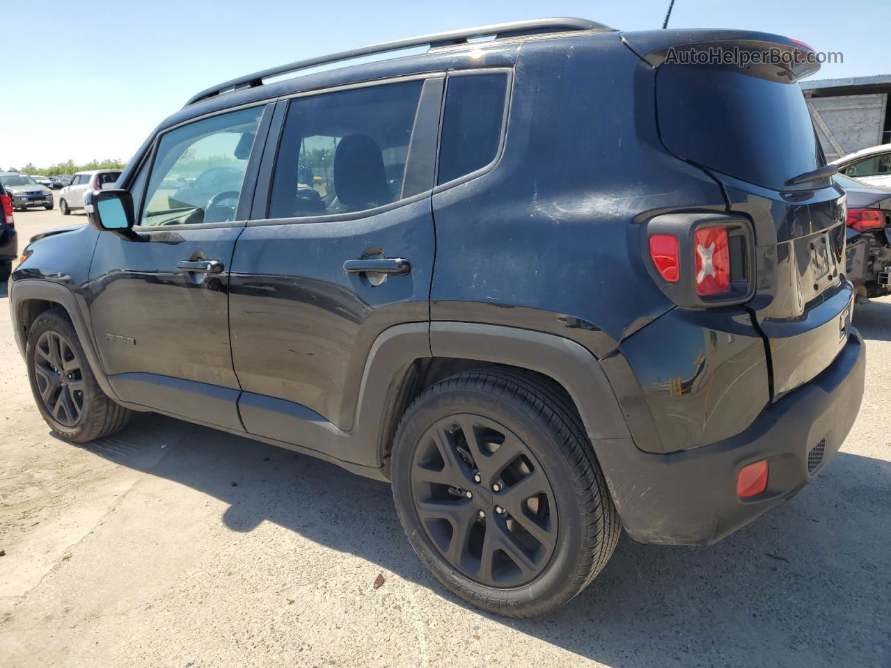 2018 Jeep Renegade Latitude Black vin: ZACCJABB6JPJ47009