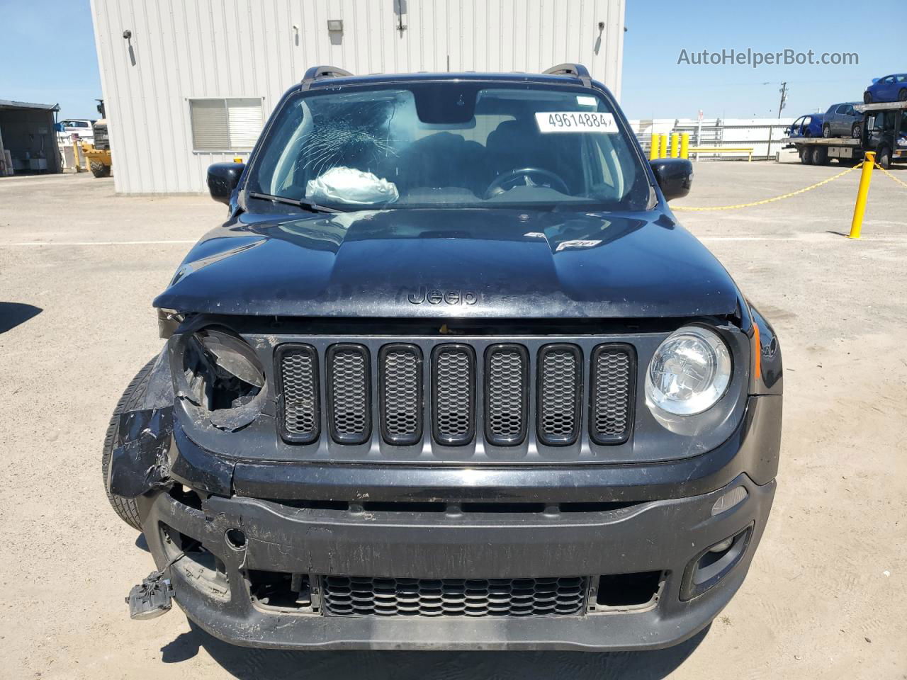 2018 Jeep Renegade Latitude Черный vin: ZACCJABB6JPJ47009