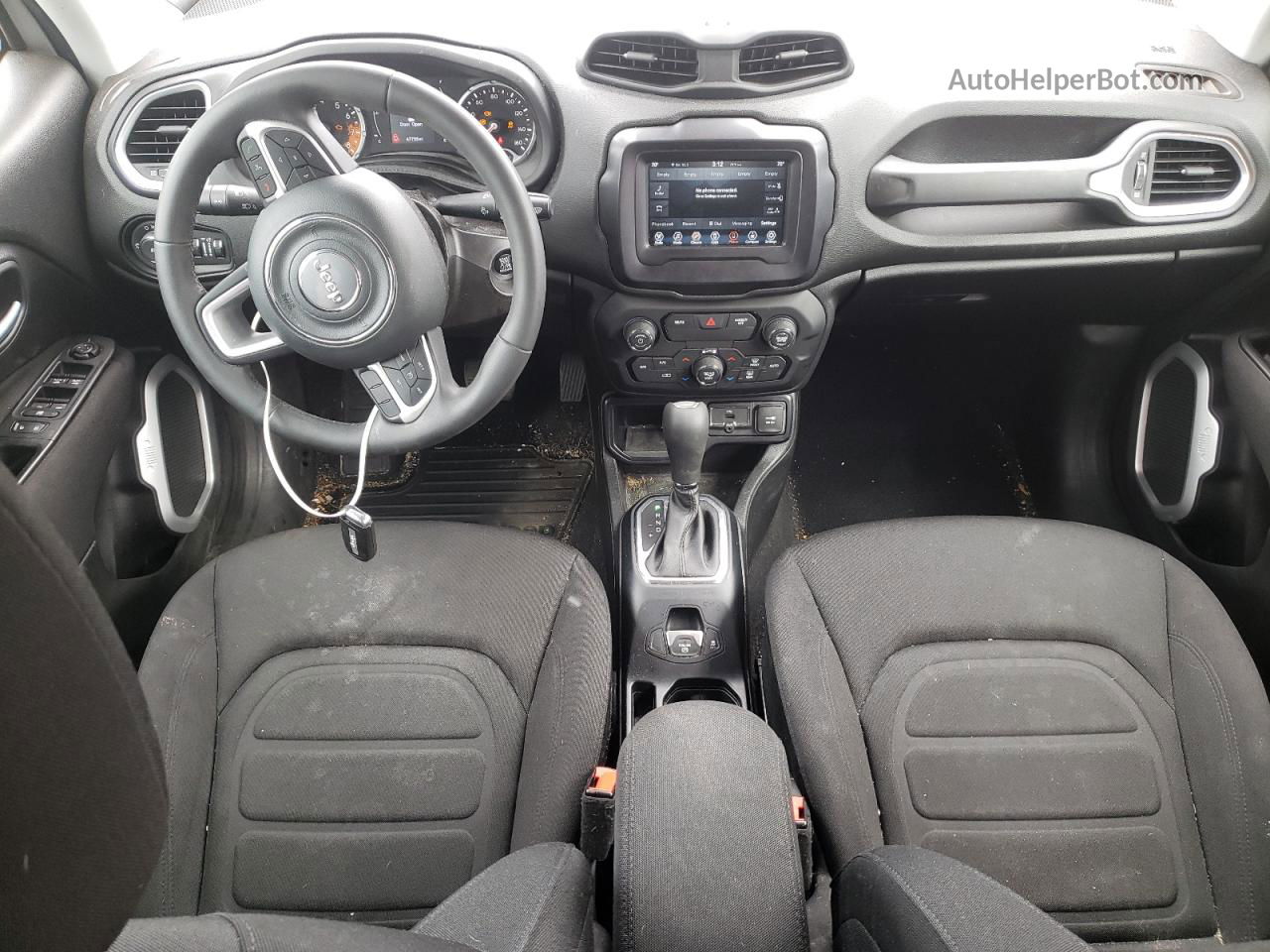 2018 Jeep Renegade Latitude Silver vin: ZACCJABB6JPJ70905