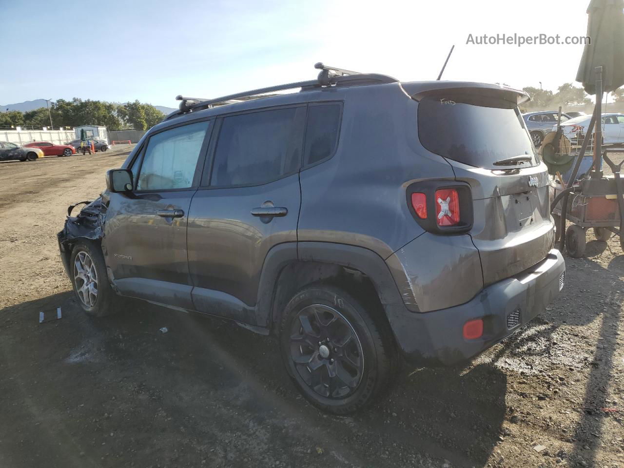 2017 Jeep Renegade Latitude Gray vin: ZACCJABB7HPF52521