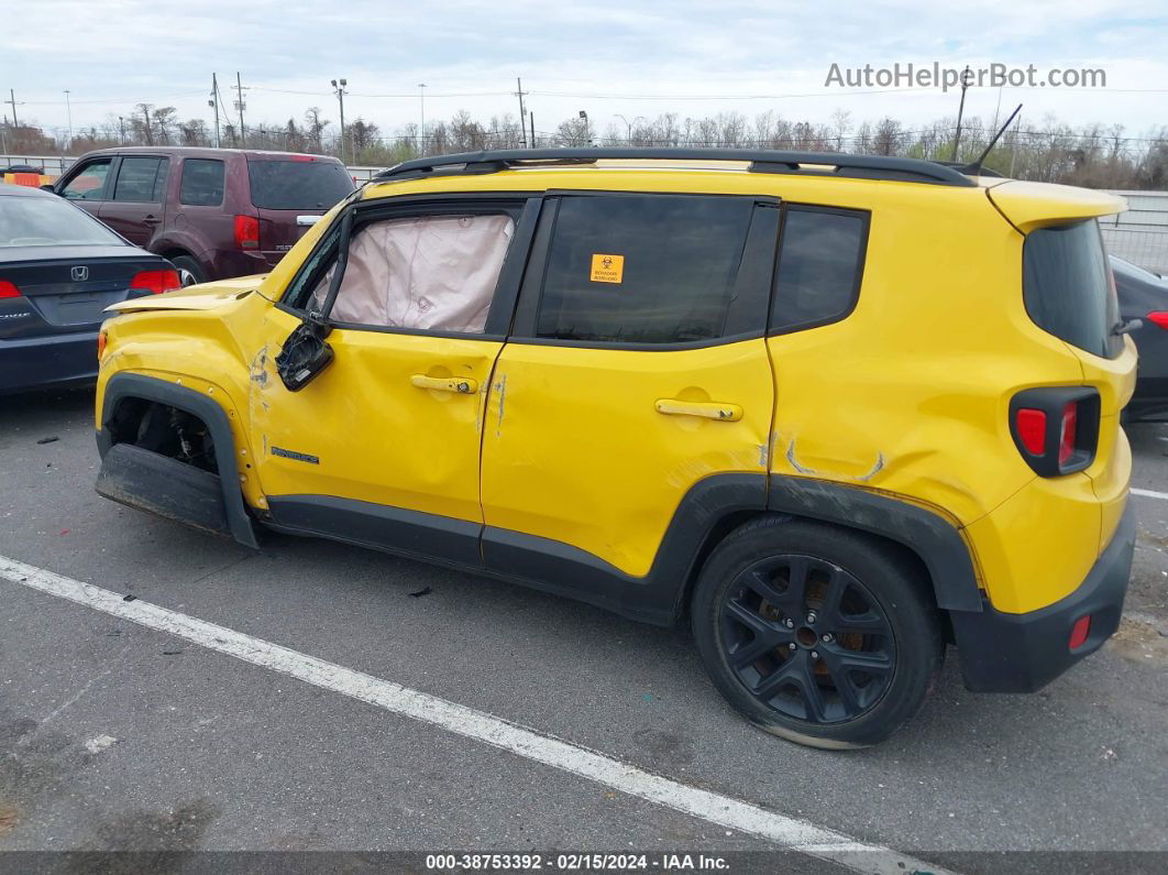 2017 Jeep Renegade Altitude Fwd Yellow vin: ZACCJABB7HPG53512