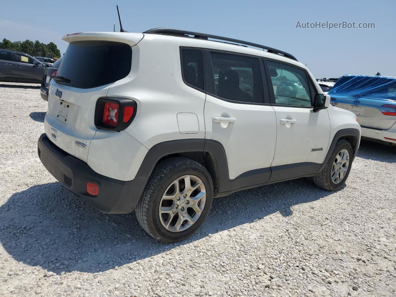 2018 Jeep Renegade Latitude White vin: ZACCJABB7JPJ04301