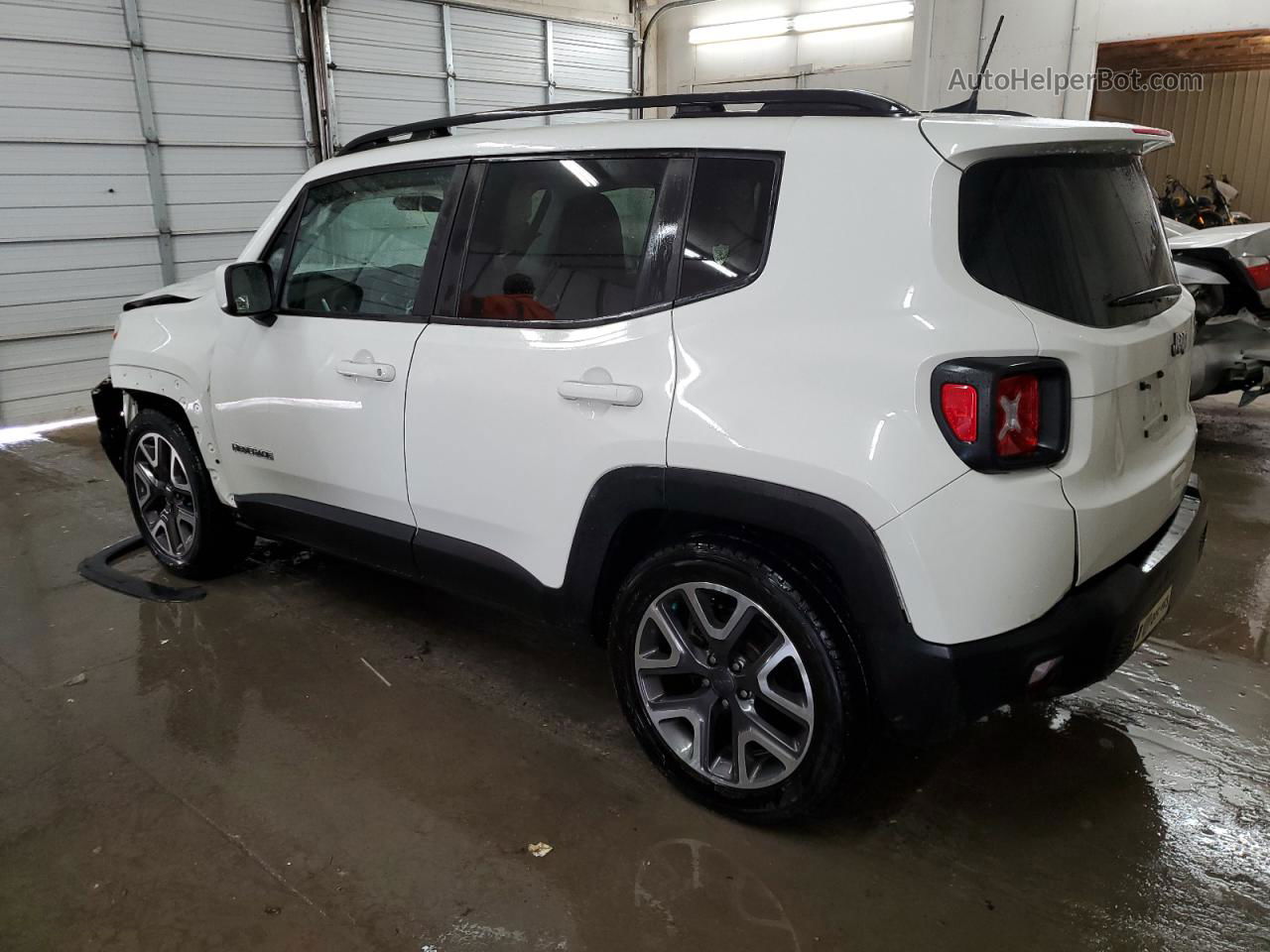 2018 Jeep Renegade Latitude White vin: ZACCJABB7JPJ08123