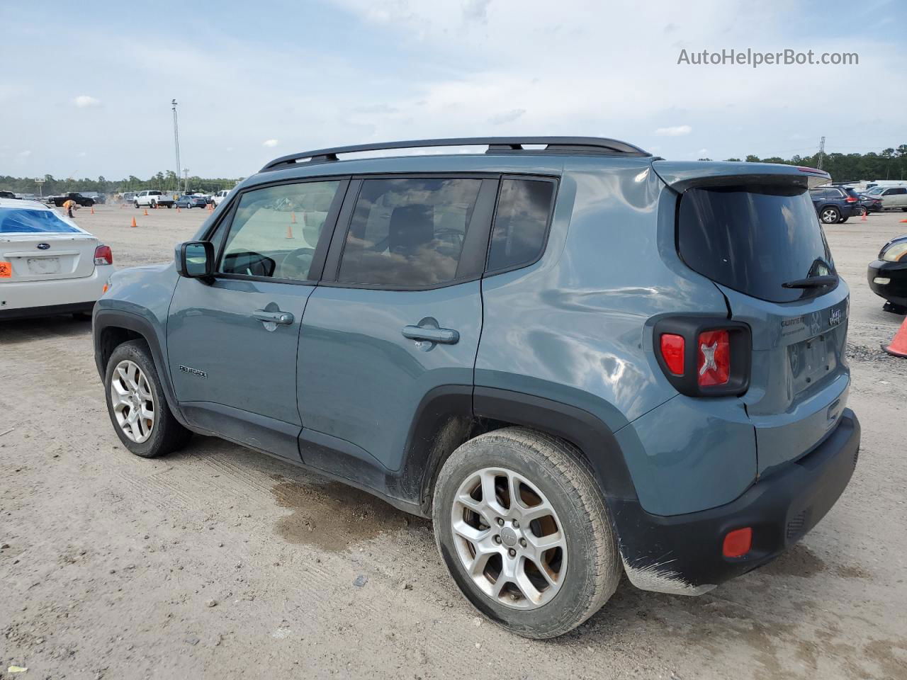 2018 Jeep Renegade Latitude Gray vin: ZACCJABB7JPJ16111