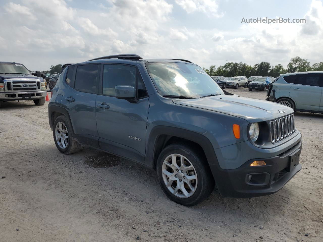 2018 Jeep Renegade Latitude Gray vin: ZACCJABB7JPJ16111