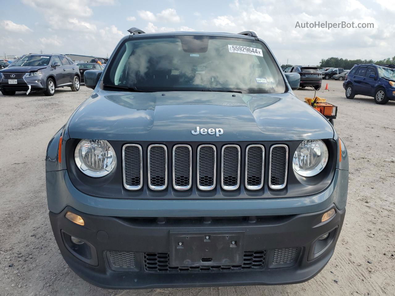 2018 Jeep Renegade Latitude Gray vin: ZACCJABB7JPJ16111