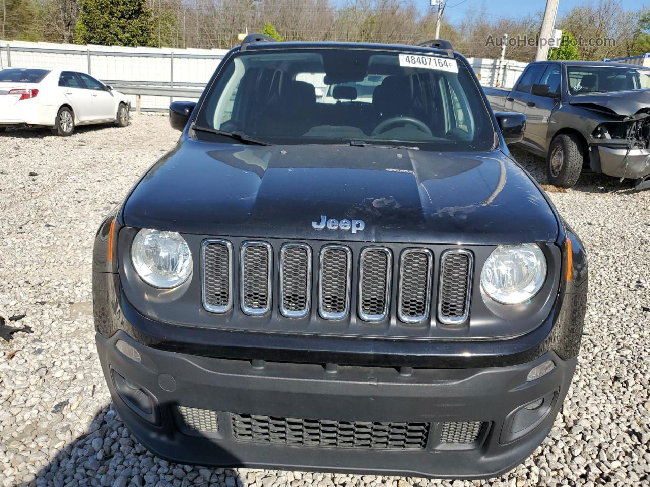 2018 Jeep Renegade Latitude Black vin: ZACCJABB7JPJ21888