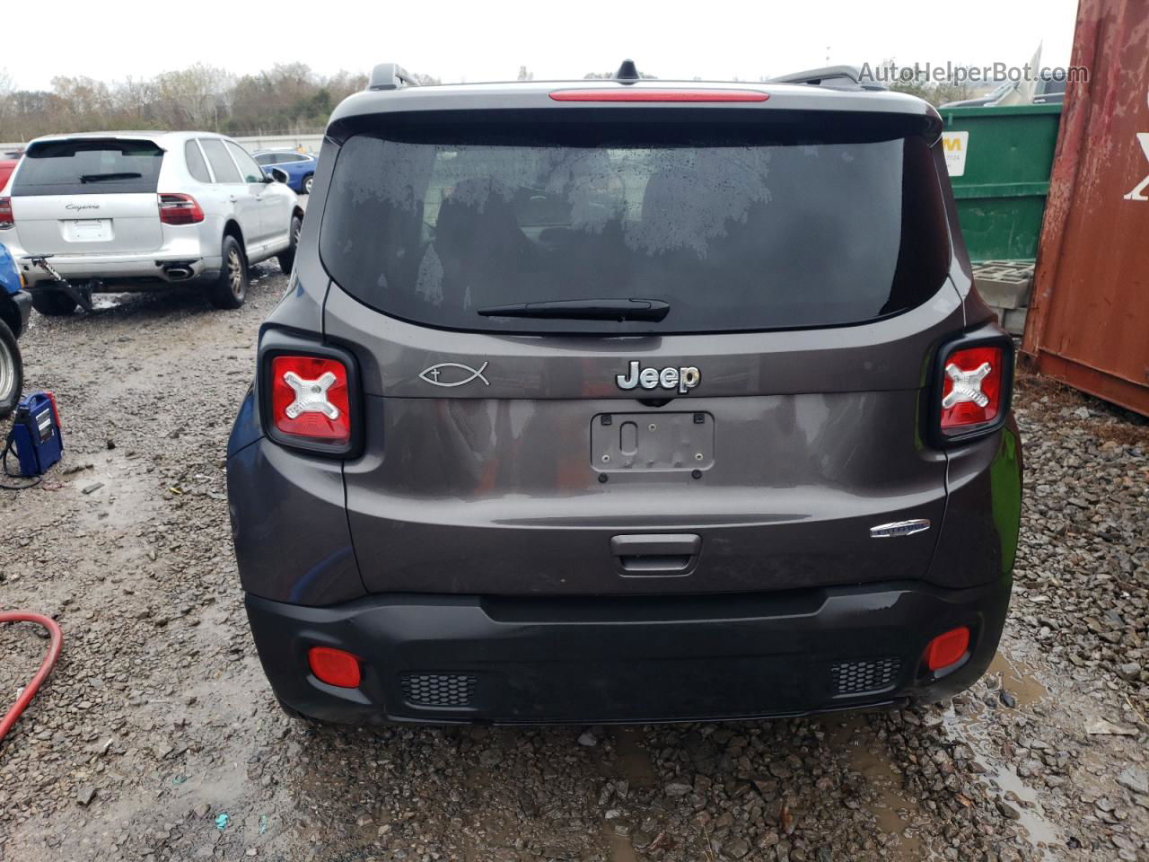 2018 Jeep Renegade Latitude Gray vin: ZACCJABB7JPJ39906