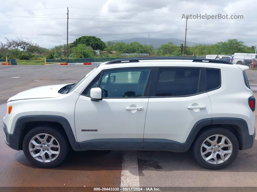 2017 Jeep Renegade Latitude Fwd White vin: ZACCJABB8HPF76598