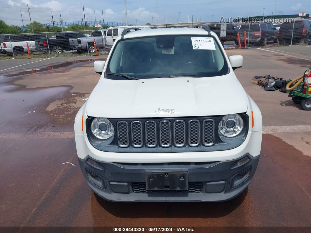 2017 Jeep Renegade Latitude Fwd White vin: ZACCJABB8HPF76598