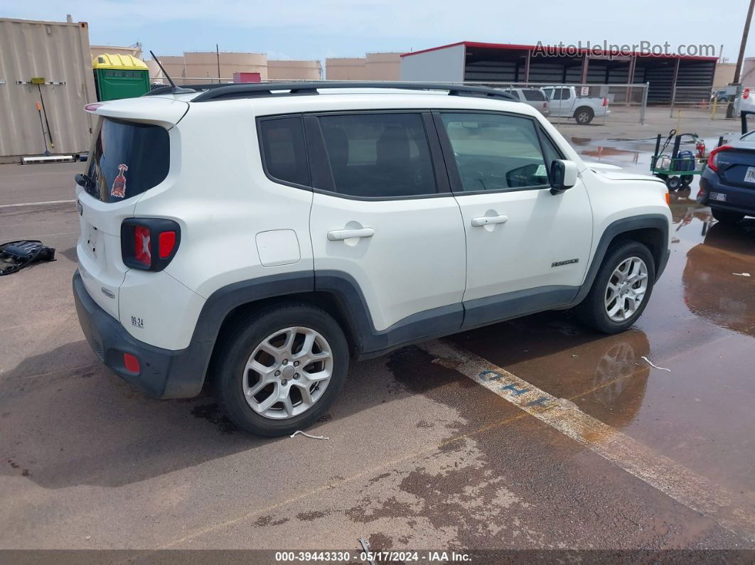 2017 Jeep Renegade Latitude Fwd White vin: ZACCJABB8HPF76598