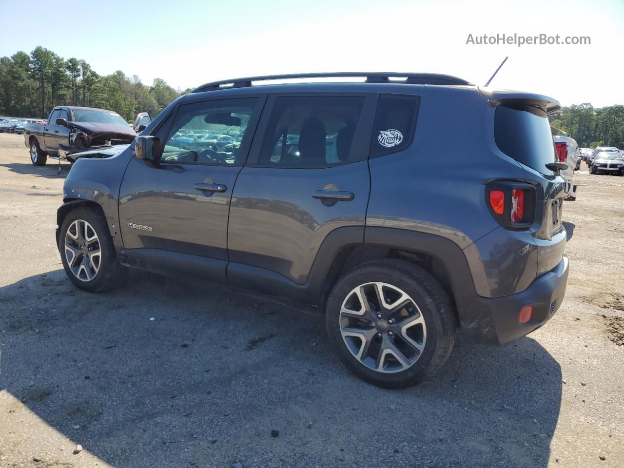 2017 Jeep Renegade Latitude Gray vin: ZACCJABB8HPG10894