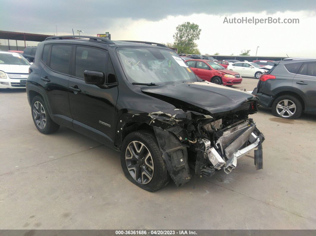 2018 Jeep Renegade Latitude Black vin: ZACCJABB8JPH24397