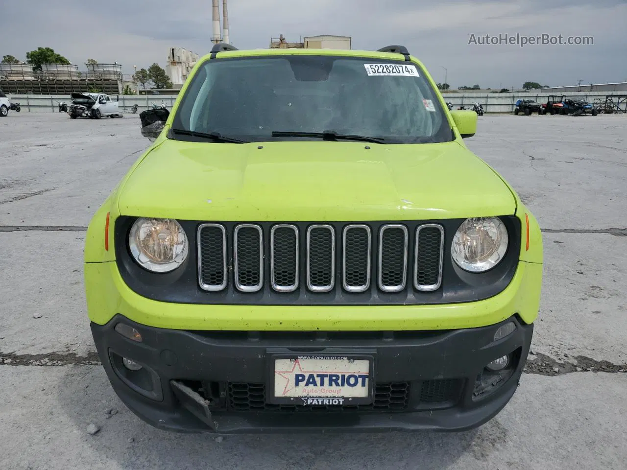 2018 Jeep Renegade Latitude Green vin: ZACCJABB8JPH63541