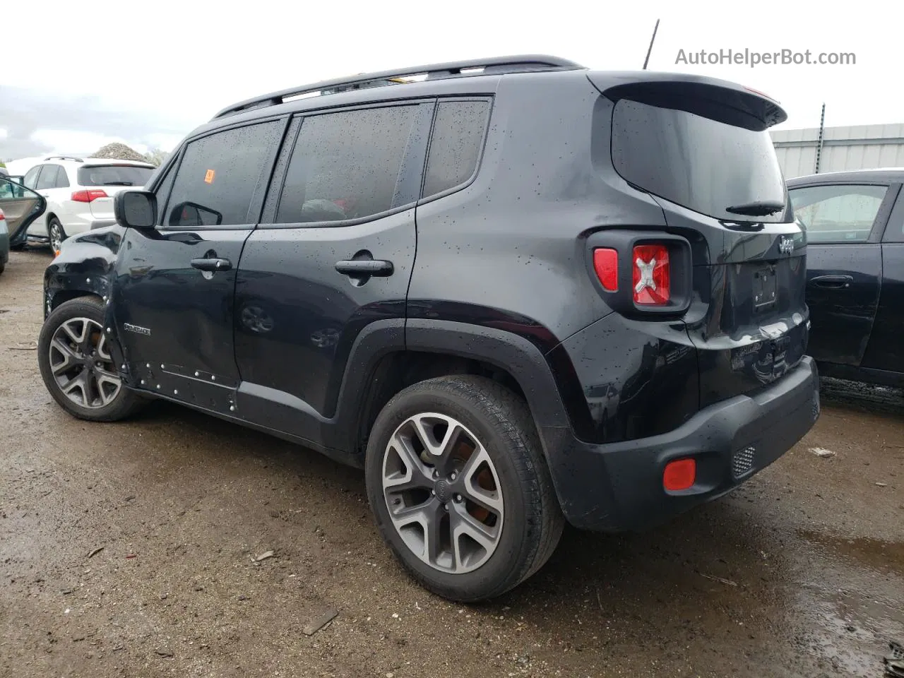 2018 Jeep Renegade Latitude Black vin: ZACCJABB8JPH92117