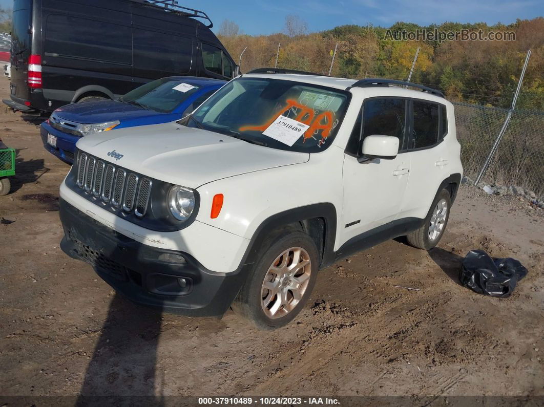 2018 Jeep Renegade Latitude Fwd White vin: ZACCJABB8JPJ29952