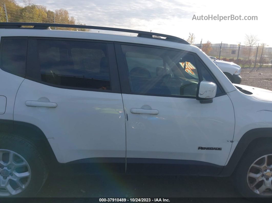 2018 Jeep Renegade Latitude Fwd White vin: ZACCJABB8JPJ29952