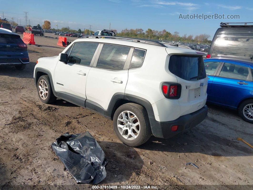 2018 Jeep Renegade Latitude Fwd White vin: ZACCJABB8JPJ29952