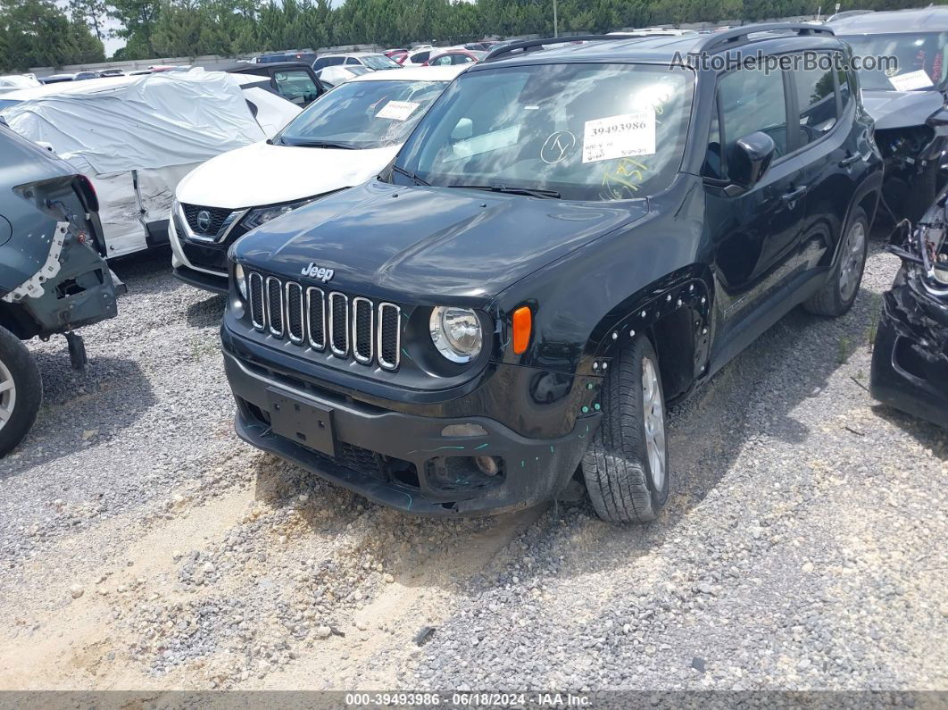 2018 Jeep Renegade Latitude Fwd Black vin: ZACCJABB8JPJ62403