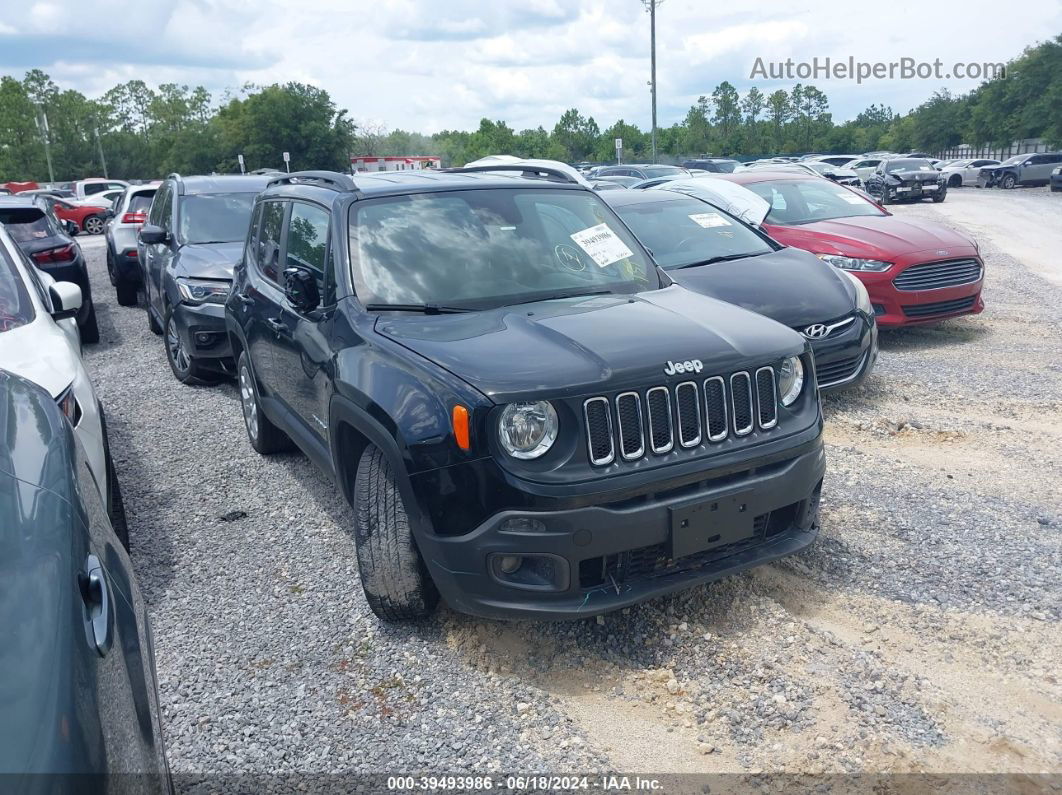 2018 Jeep Renegade Latitude Fwd Black vin: ZACCJABB8JPJ62403