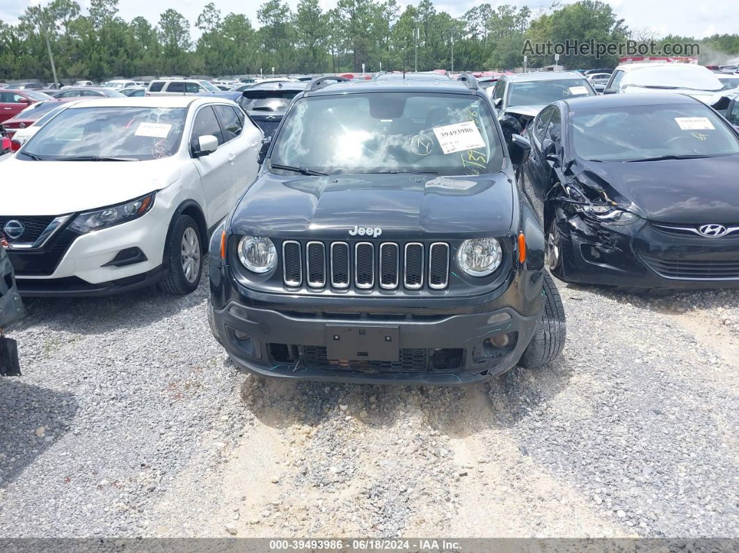 2018 Jeep Renegade Latitude Fwd Black vin: ZACCJABB8JPJ62403