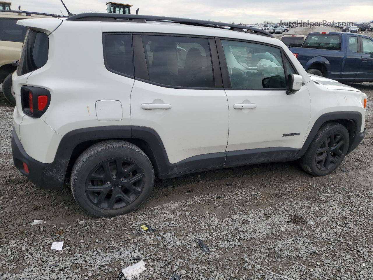 2017 Jeep Renegade Latitude White vin: ZACCJABB9HPF54058