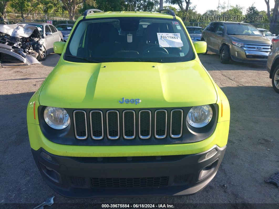 2017 Jeep Renegade Latitude Fwd Green vin: ZACCJABB9HPG31043