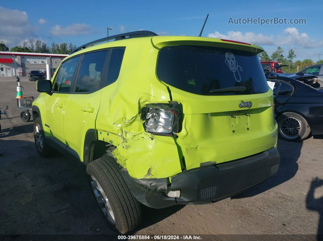 2017 Jeep Renegade Latitude Fwd Green vin: ZACCJABB9HPG31043